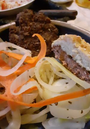 Una foto de Hamburguesas de manzana