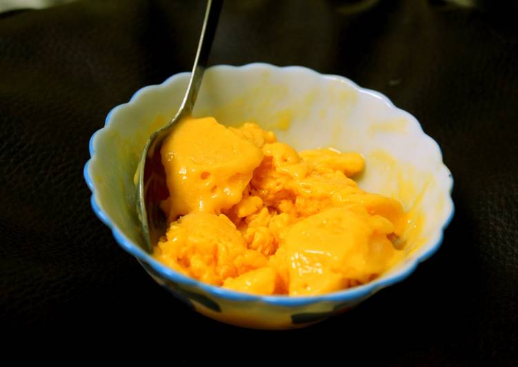Recipe of Favorite Mango Ice Cream