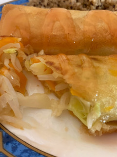 Una foto de Rollitos de primavera