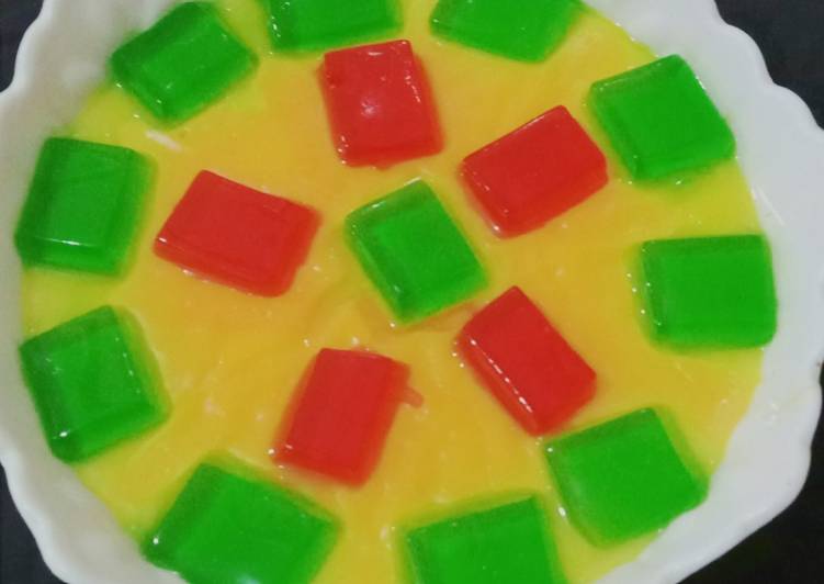 Recipe of Quick Colourful Custard