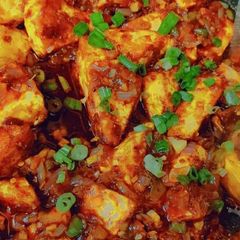 A picture of Chilli Paneer.