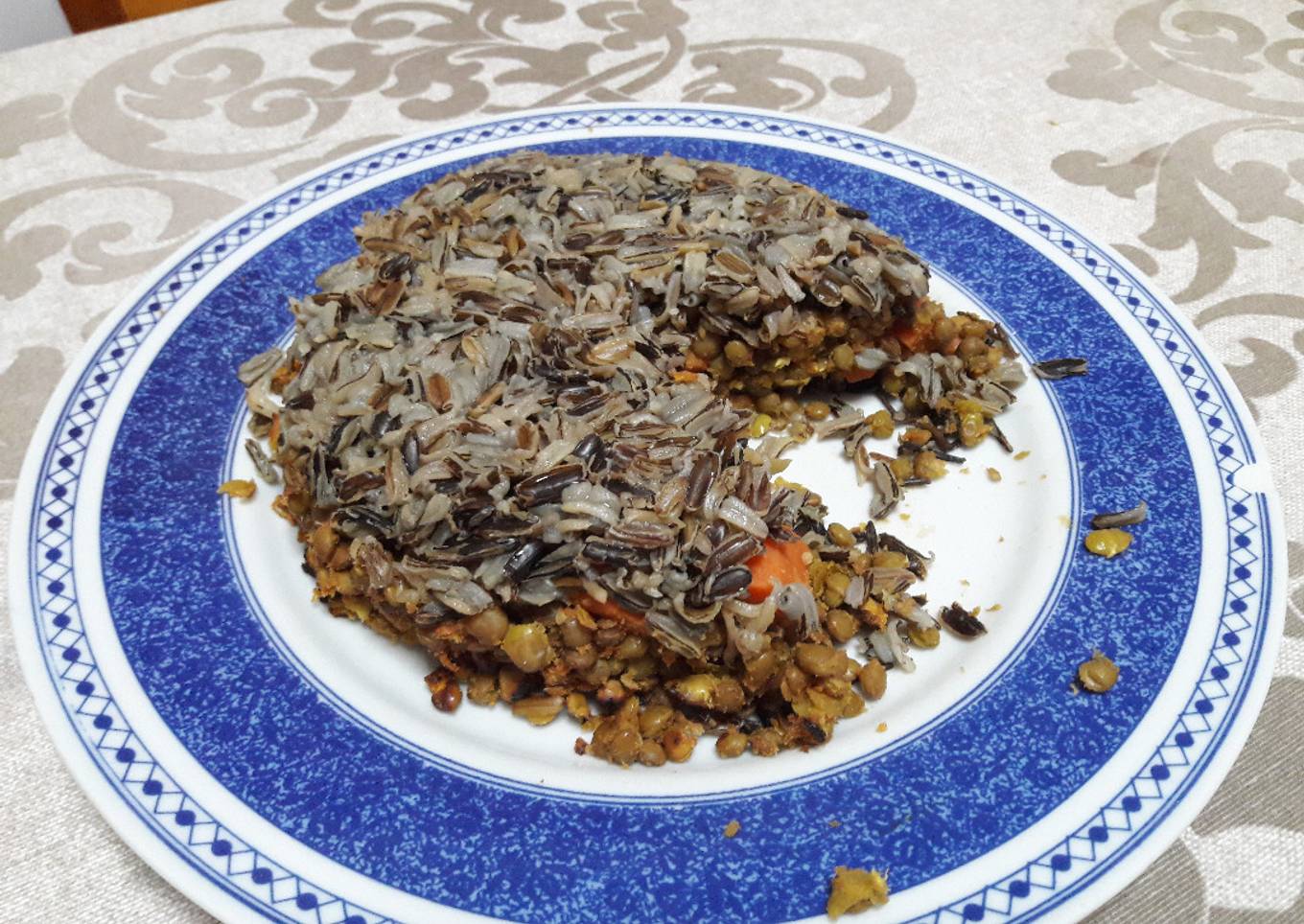 🇵🇪“Arroz tapado peruano” vegano 🍚