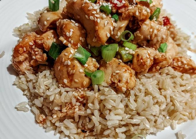 Steps to Prepare Super Quick Homemade Honey Siracha Chicken