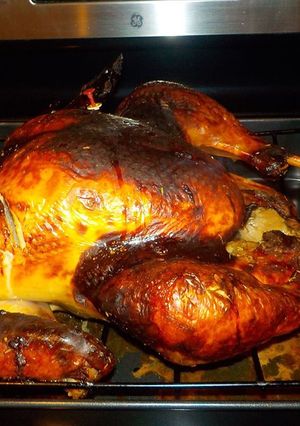 Una foto de Pavo al horno, a mi manera