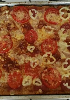 Gyors pizza recept fotója