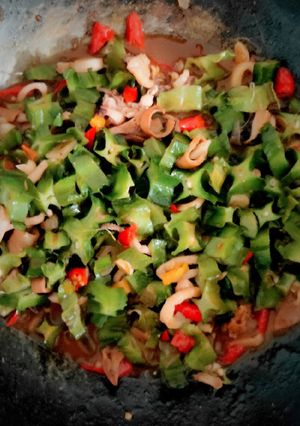 Foto resep Tumis kecipir cumi pedas nikmat