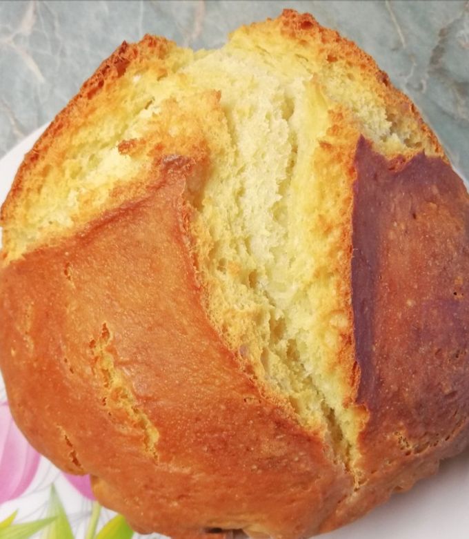 5 perces házi kenyér dagasztás, és kelesztés nélkül 🍞 recept fotója