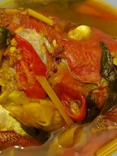 Foto resep Kuah Asam Kakap Merah