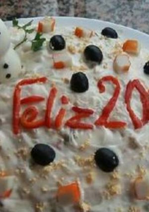 Foto principal de Ensaladilla rusa navideña