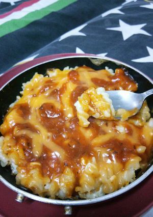 Foto resep Fusilli chese bolognese meleleh tanpa telur