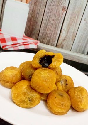 Foto resep Bola ubi coklat lumer
