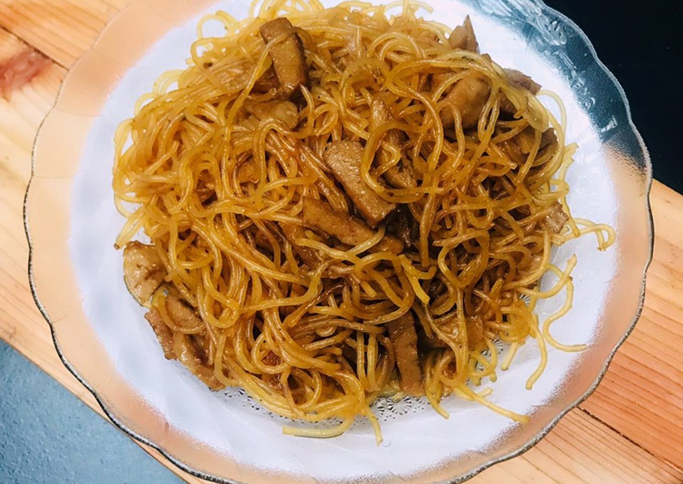 Bihun Goreng bakso