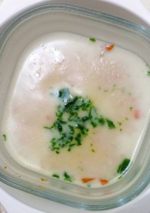 Foto resep Chawan mushi isi wortel dan daging (MPASI 6 bulan +)