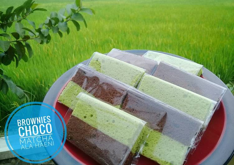 Cara Memasak Brownies Chocolatos Drink Choco Matcha Lembut Istimewa
