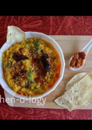 A picture of Masala Khichdi #name #rice.