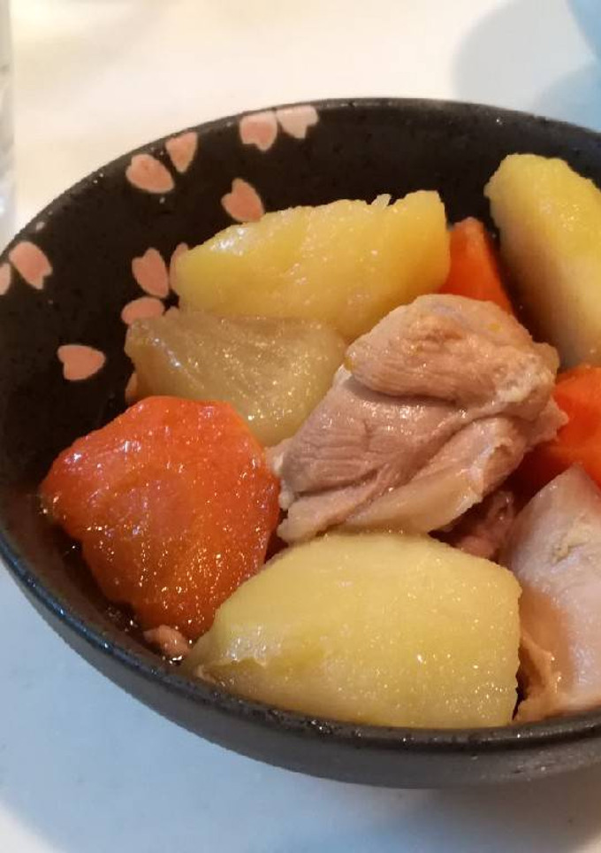 Foto resep Simple Nikujaga 🐓 Ayam rebus kentang 🥔 dan wortel 🥕