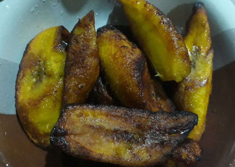 Simple Way to Prepare Homemade Fried plantain