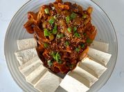 A picture of kimchi tofu