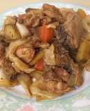 Gà xào bắp cải