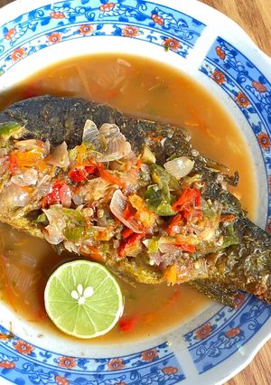 Foto resep Pecak Ikan Mas