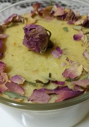 A picture of Quick Saffron kheer.