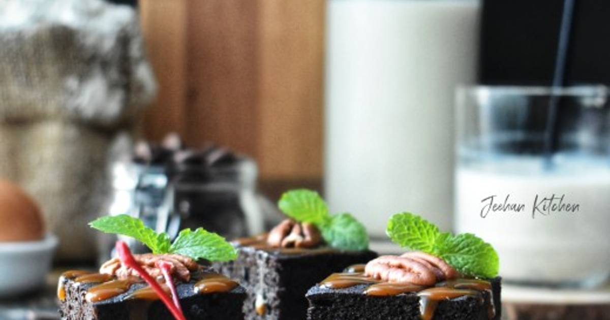 Resipi Brownies Kukus Lapis CoklatBrowniesSyedMunawwar oleh Jeehan