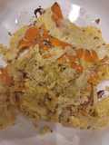 Keto eggs with carrots