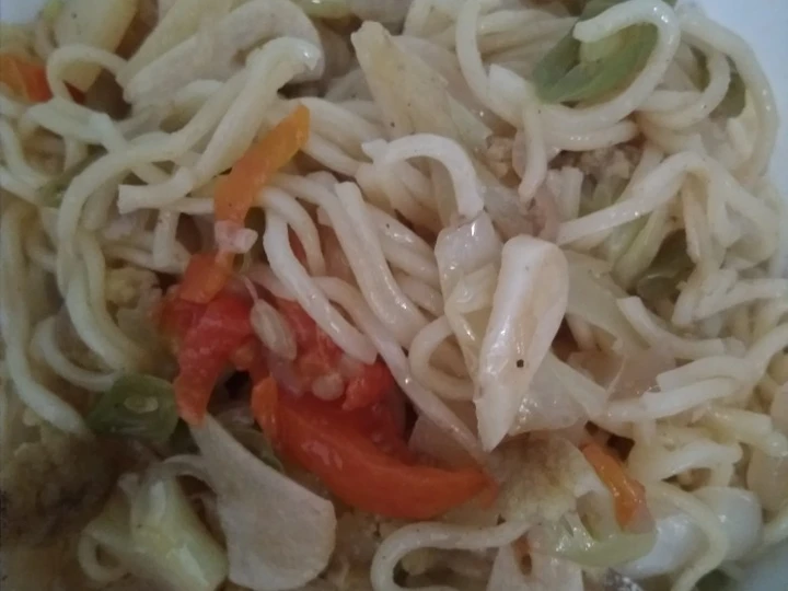 Cara Mudah Membikin Resep Tumis sayur &amp;amp; mie yang Bikin Ngiler Anti Ribet, Mantap