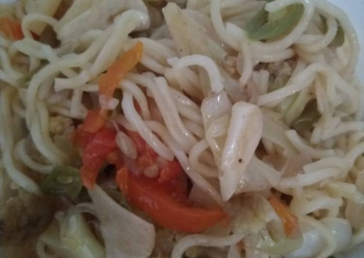 Resep Tumis sayur &amp; mie, Menggugah Selera