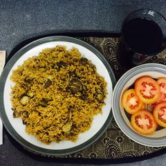A picture of Mama's Touch Mbuzi Pilau :).