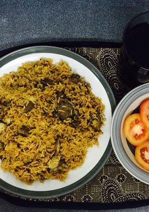 A picture of Mama's Touch Mbuzi Pilau :).