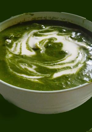 A picture of Palak Panneer.