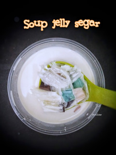 Foto resep Soup jelly segar