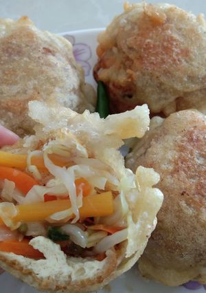 Foto resep ••Tahu isi pong•• bikin kenyang dan nagih😁