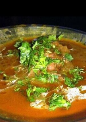 A picture of Mutton Nihari.