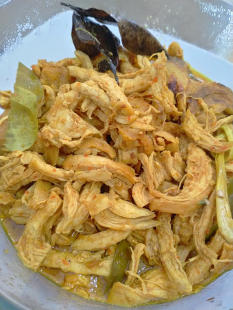 Bagaimana Membuat Ayam suir bali pedas Wajib Dicoba
