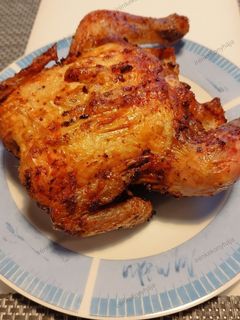 Air fryerben sült csirke gluténmentesen recept fotója