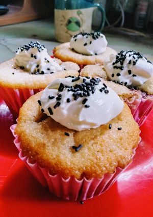 Una foto de Muffins de ricota y fruta fresca