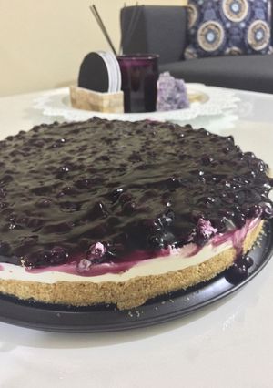 صورة لوصفة تشيز كيك بارد