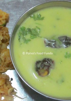 A picture of Raw Mango Kadhi.