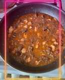 Мясо по-еврейски с вишнёвым вареньем