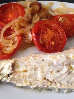 Una foto de Pescado a la sal