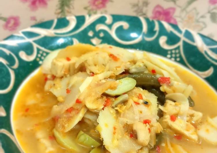 Bahan Lodeh rebung | Cara Masak Lodeh rebung Yang Sedap