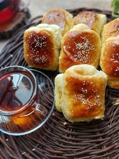 عکسی از دستور نان رول شکلاتی