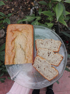 Una foto de Budín de banana sin manteca económico!