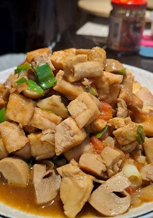 Foto resep Ayam Jamur Masak Manis