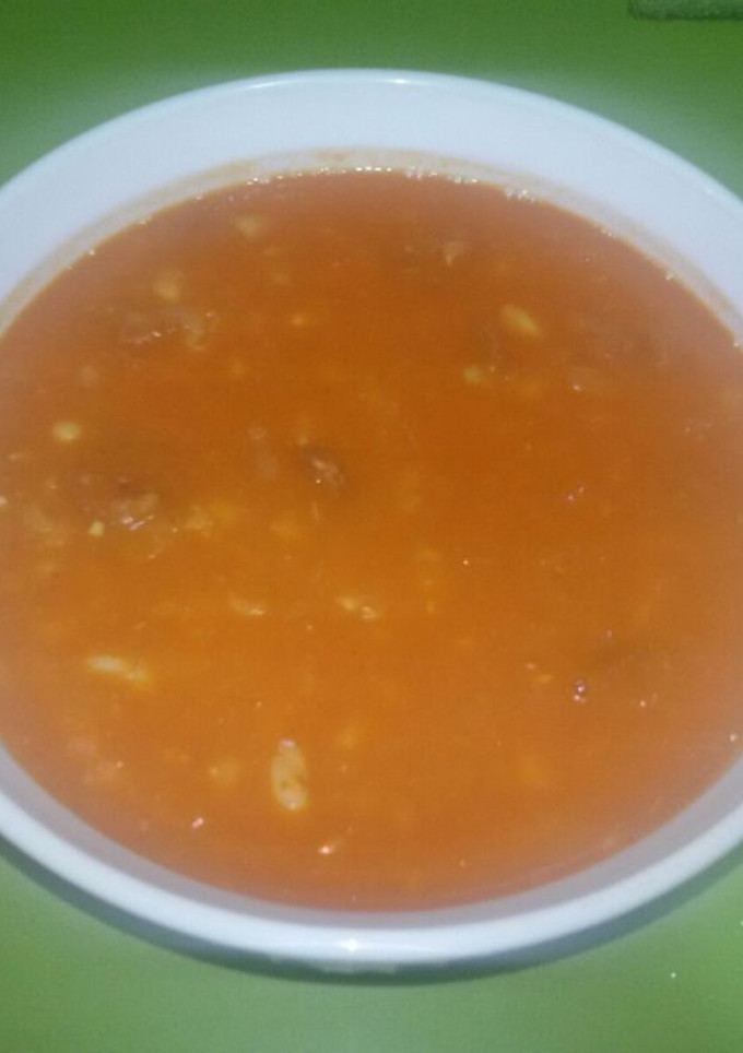 Una foto de Alubias a la bretona con thermomix