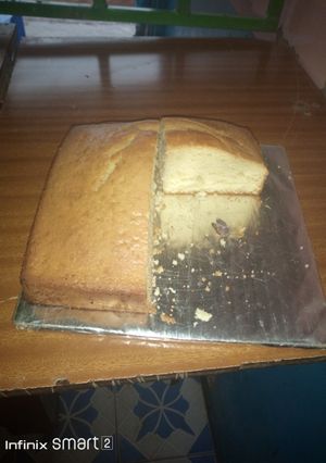 A picture of Amazing Vanilla spongy cake.