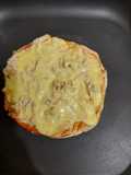 Pizza de pollo y queso