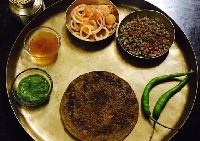 Recipe of Quick Bajra pancake (Millets) - Quick and Easy Meals